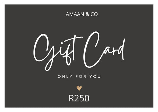 Amaan and Co Gift Card
