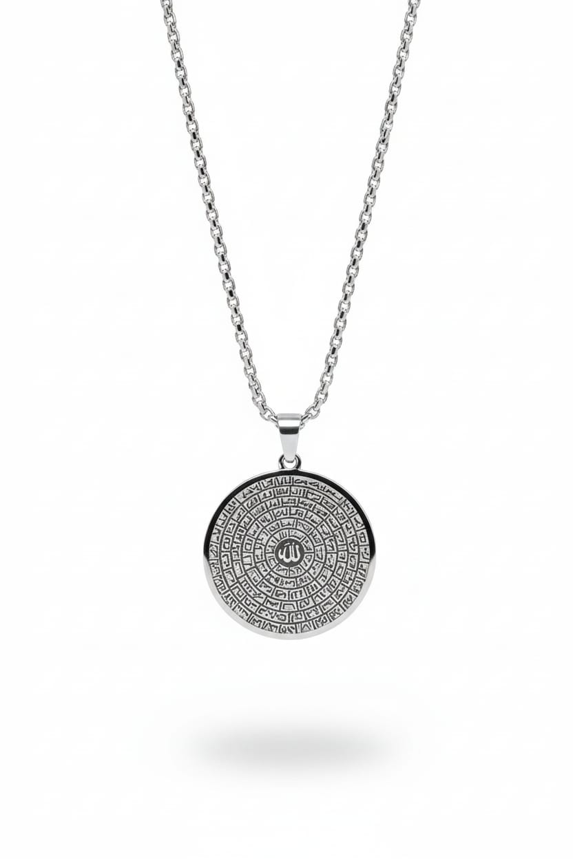 99 names of Allah Mens necklace