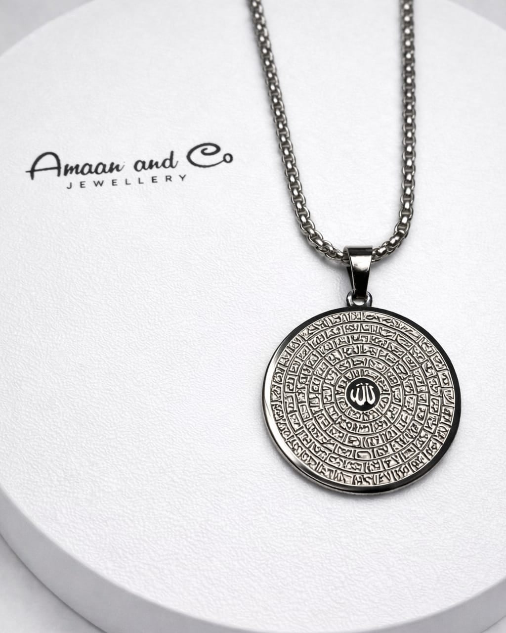 99 names of Allah Mens necklace